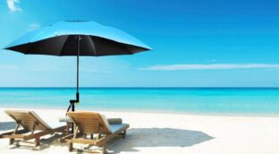 Las mejores sombrillas de playa: Tu refugio perfecto bajo el sol