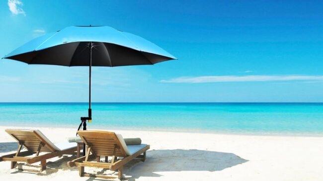 Disfruta de la playa y protégete del sol con las mejores sombrillas de playa