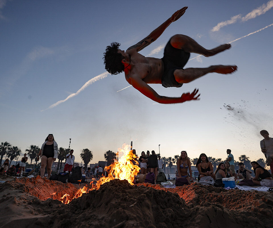 La noche de San Juan 2024, en imágenes