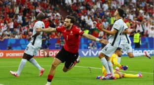 Georgia da la sorpresa ante Portugal y será el rival de España en octavos de la Eurocopa