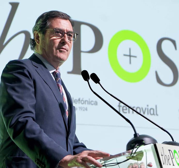 Antonio Garamendi, en la presentación de The Positive: «Hay que apoyar la prensa libre»