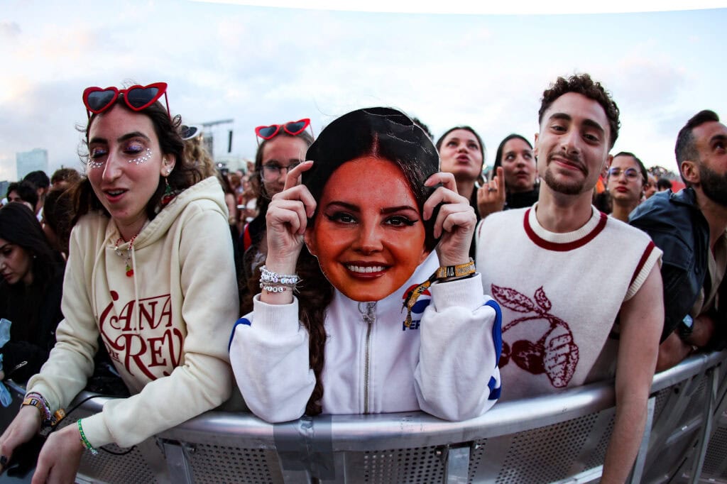 Fans de Lana del Rey en el Primavera Sound 2024
