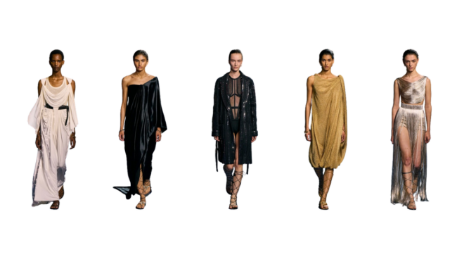 Peplos y drapeados: cinco detalles de Dior Alta Costura que serán tendencia