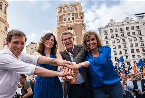 Almeida asegura que España es «una anomalía en las democracias occidentales» por Sánchez