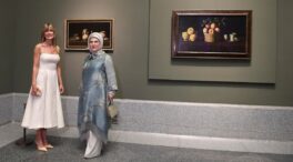 Begoña Gómez visita el Museo del Prado junto a la esposa del presidente de Turquía