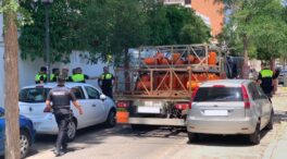 Detenido en Sevilla tras robar un camión de butano y tirar 50 bombonas en la calle al huir