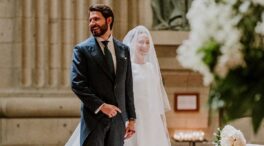 La exmujer de Miki Nadal se casa con el entrenador del cómico en el Valle de los Caídos