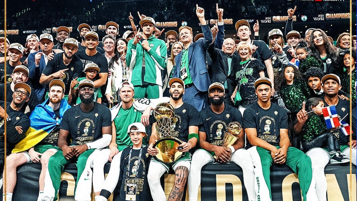 Los Boston Celtics pasan por encima de los Dallas Mavericks y ganan la NBA 2024
