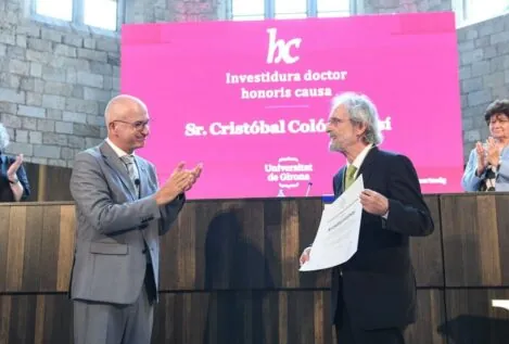 Cristóbal Colón, nombrado Doctor Honoris Causa por la Universidad de Gerona