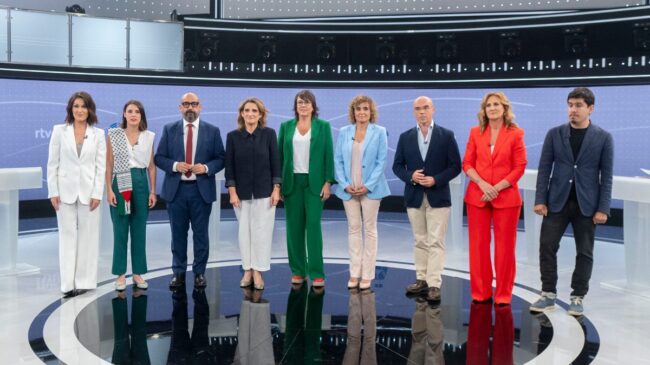 RTVE celebra un debate a nueve a tres días de las elecciones europeas