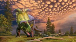 Hallado un nuevo dinosaurio con cuernos gigantes