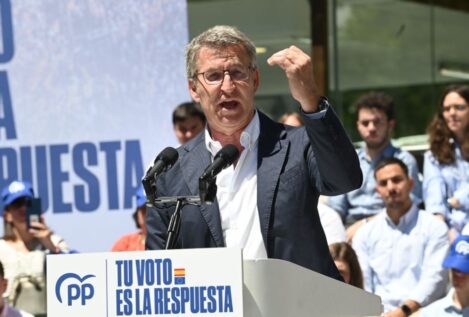 Feijóo no descarta una moción a Sánchez tras el 9-J: «Vamos a defender la democracia»