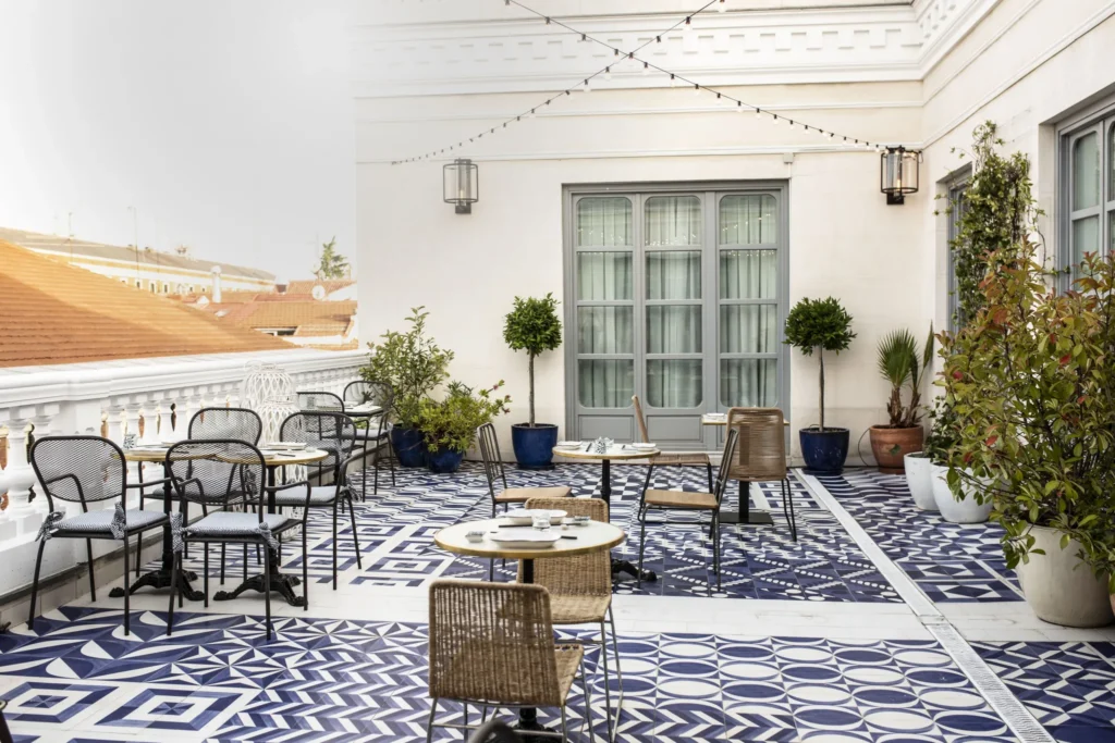 Terraza del Club 67, Onlu YOU Boutique Hotel, Madrid. 
Only YOU Boutique Hotel