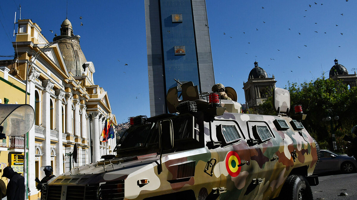 El Gobierno de Bolivia frena un intento de golpe de Estado