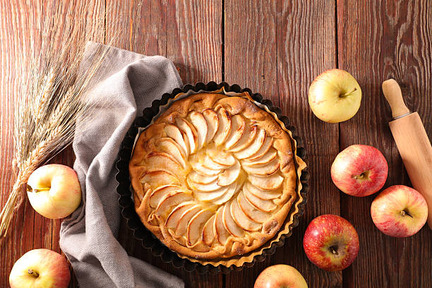 Tarta de manzana sueca. 
iStock