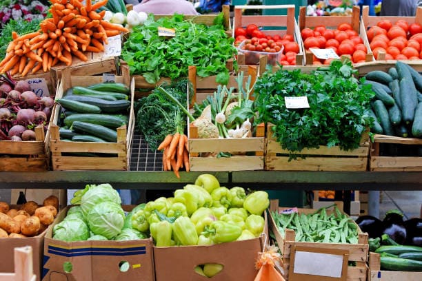 Frutas y verduras.
 iStock