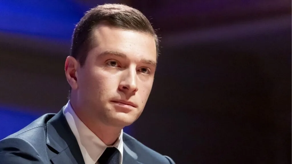 Jordan Bardella, líder de Agrupación Nacional