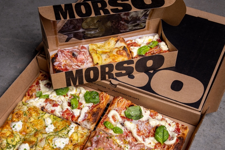 Pizzas de Morso Pizza, Madrid. 
Tastet