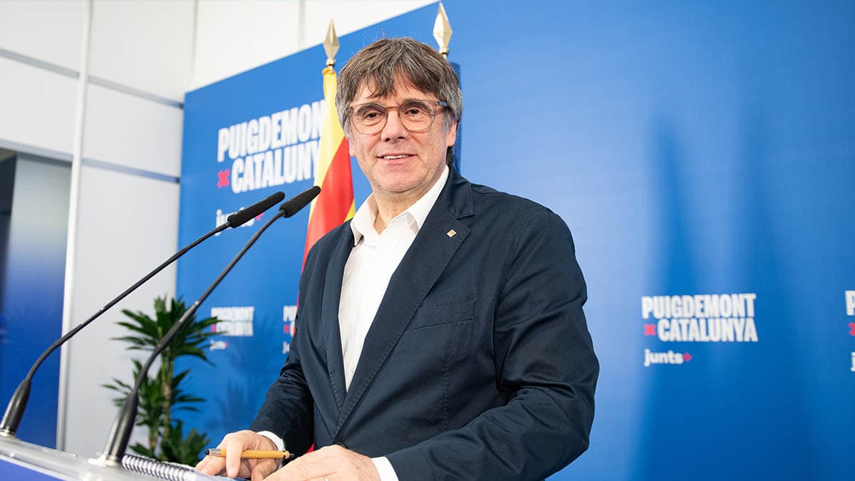 Puigdemont pide personarse en el Supremo en la causa abierta en su contra por ‘Tsunami’