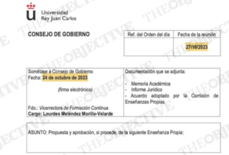 Un documento prueba que Barrabés y la URJC amañaron un contrato antes de licitarlo