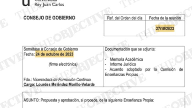 Un documento prueba que Barrabés y la URJC amañaron un contrato antes de licitarlo