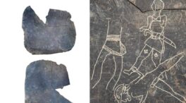 Descubren escenas de guerreros del siglo VI en un yacimiento tartésico de Badajoz