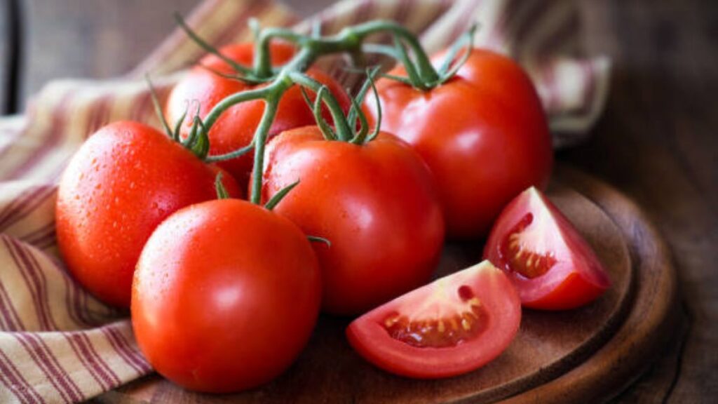 Tomate verdura fruta