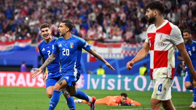 Zaccagni obra el milagro para Italia en el minuto 98 y condena a Croacia
