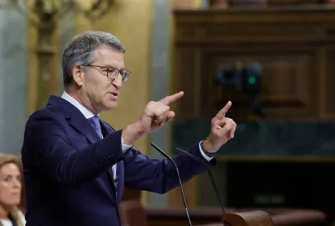 Feijóo, a Sánchez: «El mayor bulo de España es usted, ¡deje de amenazar con la censura!»