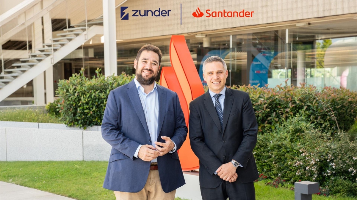 Santander financia a Zunder con 225 millones para la apertura de 3.000 electrolineras