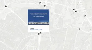 Las cámaras de Plaza Castilla, las únicas que no funcionan en Madrid el día que declara Begoña