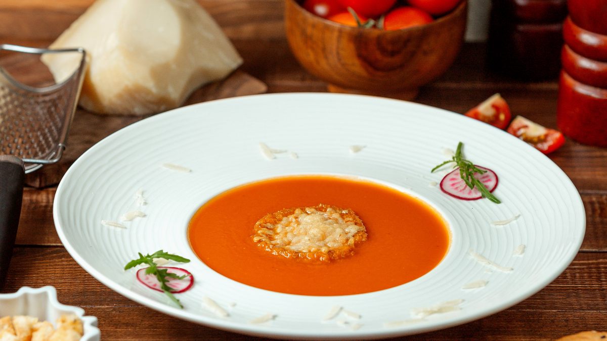 Gazpacho de manzana y mi crítica a la ortorexia (la obsesión por comer sano)