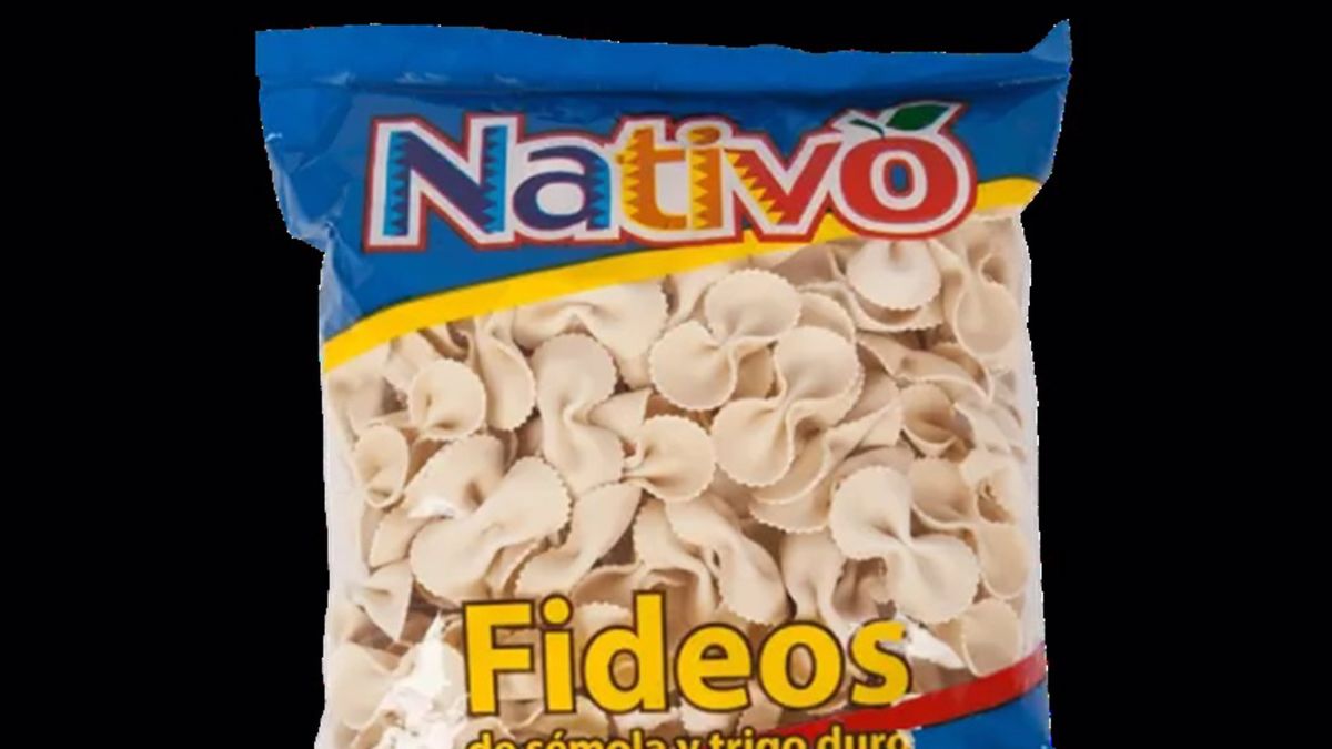 Consumo alerta de la presencia no declarada de soja en lazos de pasta de la marca Nativo