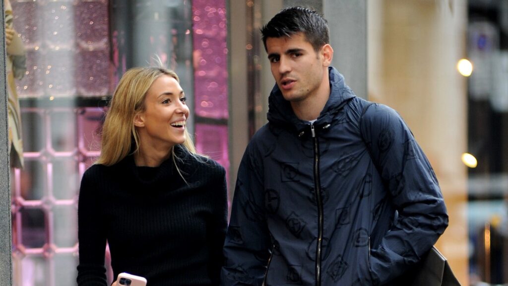 Alice Campello y Álvaro Morata