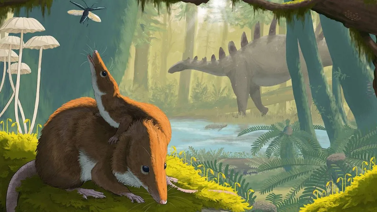 Los pequeños mamíferos del Jurásico crecían más despacio que los actuales