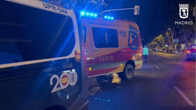 Muere un motorista arrollado por un autobús en la autovía A-2 en la entrada a Madrid