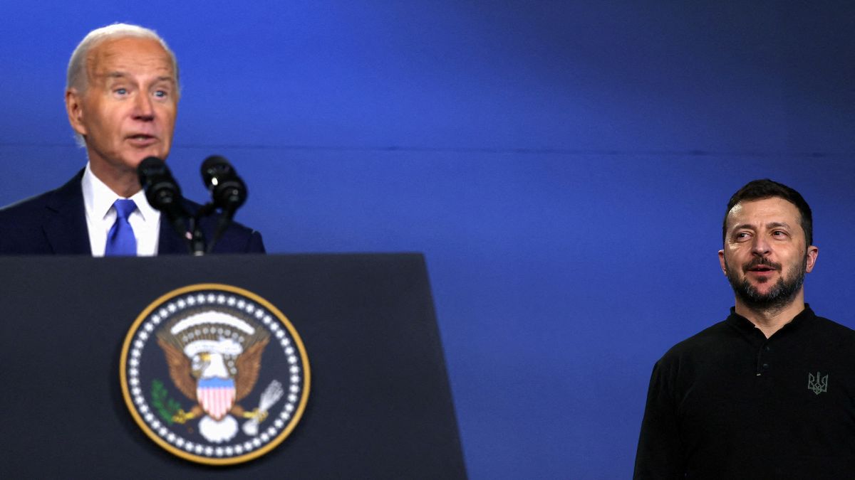 «Por favor, denle la bienvenida al presidente Putin»: el error de Biden al presentar a Zelenski