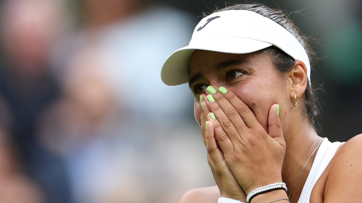 Jessica Bouzas hace historia en Wimbledon al cargarse a la campeona en primera ronda