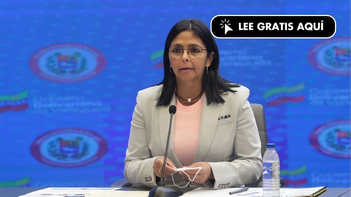 Delcy Rodríguez pide a los líderes de Estados Unidos y de Europa poner fin a las sanciones 