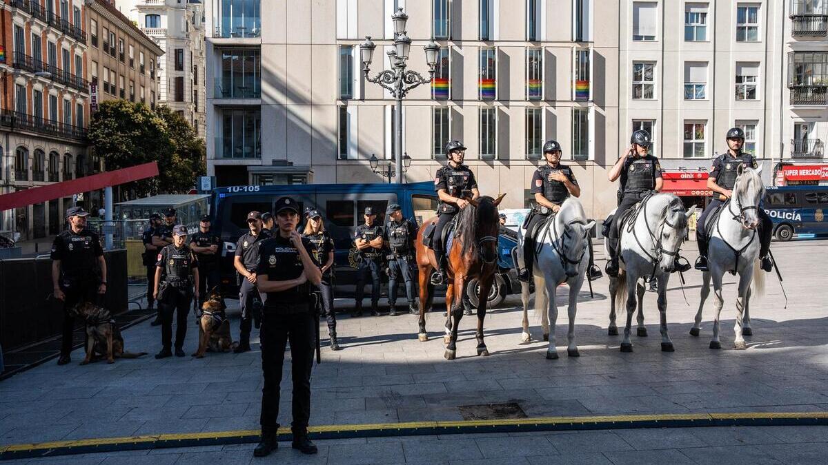 Así será el dispositivo en Madrid para el Orgullo: 3.800 agentes y presencia de drones