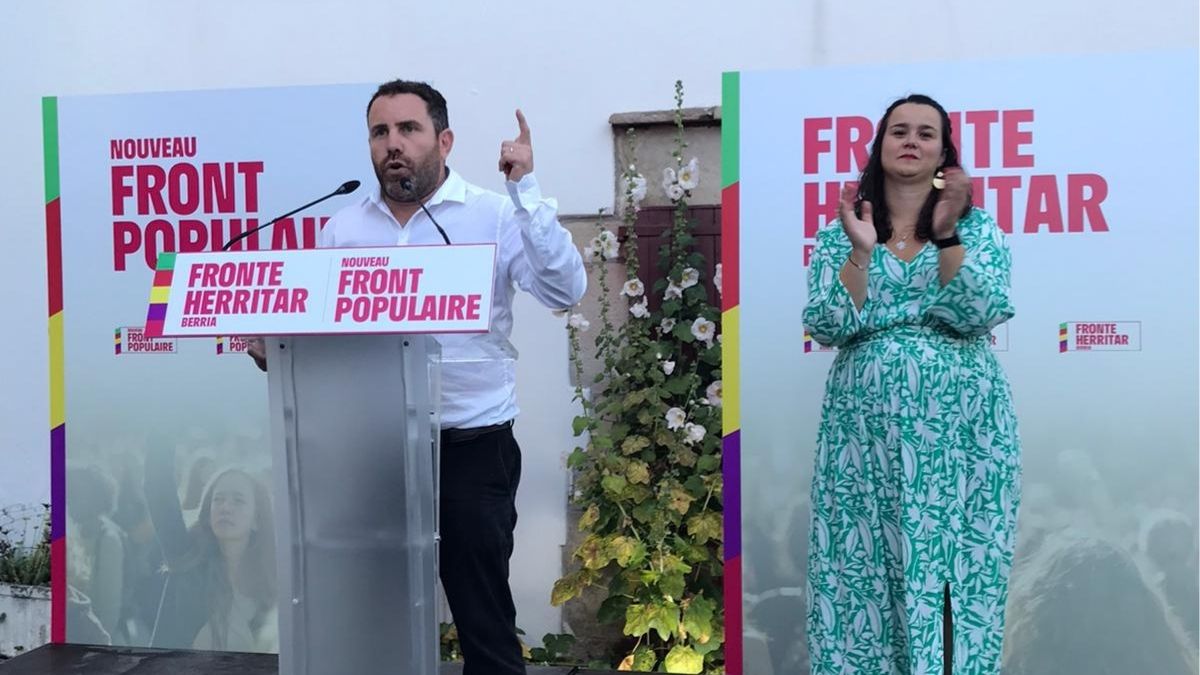 La marca de Bildu en Francia logra por primera vez un escaño en la Asamblea Nacional