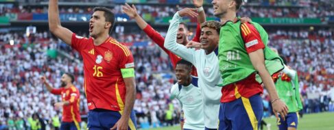 España rompe la 'maldición de los anfitriones' después de derrotar a la selección alemana
