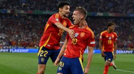 La victoria de España ante Francia en la semifinal de la Eurocopa, en imágenes