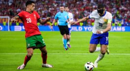 Francia, rival de España en semis tras vencer en un rácano encuentro a Portugal en los penaltis
