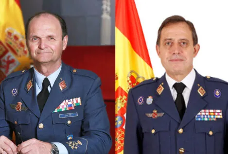 Robles cambia al general Salto al frente del Ejército del Aire tras siete años en el puesto