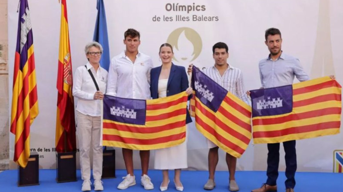 Baleares, en el podio de la participación olímpica en París