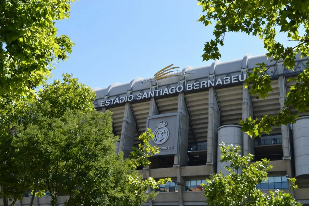 Estadio Santiago Bernabéu, Madrid. Unsplash