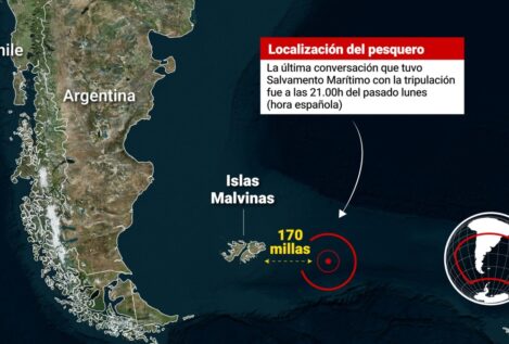 El Gobierno confirma que seis de los supervivientes del naufragio en Malvinas son españoles
