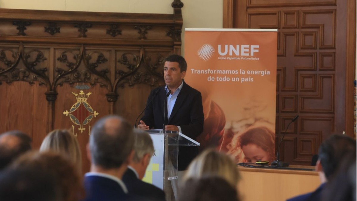 Carlos Mazón: «Valencia liderará la transición energética con la fotovoltaica de protagonista»