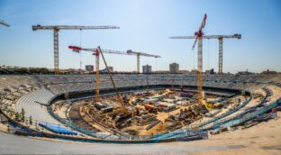 Seis heridos en una pelea entre más de 20 empleados de las obras del Camp Nou